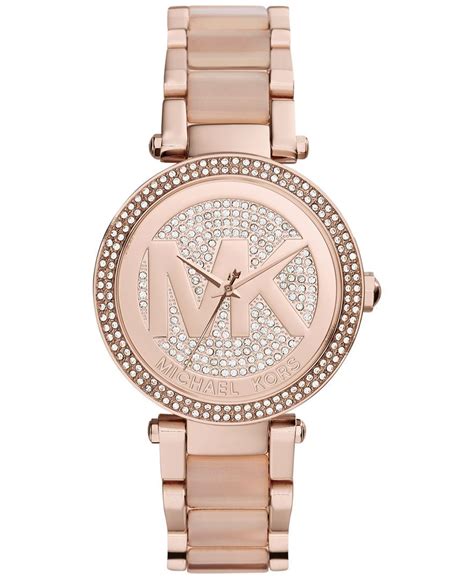 michael kors parker blush bracelet.